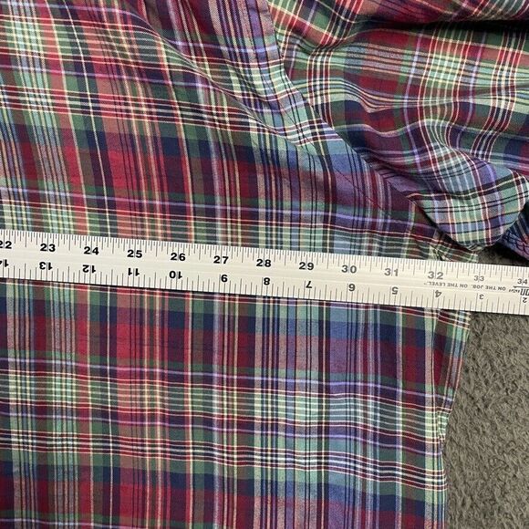 Polo Ralph Lauren Shirt Mens 3XB Red Plaid Button Down Preppy Casual - Picture 10 of 13